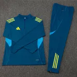 2025 AD Dark blue Half Pull Tracksuit #06(半拉链)