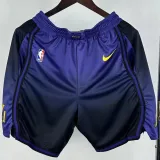 2024-25 LAKERS Purple City Edition Top Quality NBA Pants