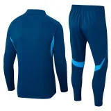 2025 AD Dark blue Half Pull Tracksuit #06(半拉链)