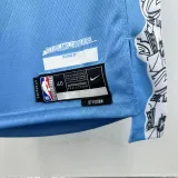 2024-25 Cleveland Cavaliers MITCHLL #45 Light blue City Edition Top Quality Hot Pressing NBA Jersey