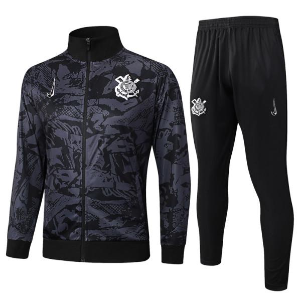 2025-26 Corinthians Grey Jacket Tracksuit #A2510