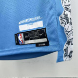 2024-25 Cleveland Cavaliers GARLAND #10 Light blue City Edition Top Quality Hot Pressing NBA Jersey