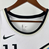 2024-25 Hawks YOUNG #11 White City Edition Top Quality Hot Pressing NBA Jersey