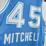 2024-25 Cleveland Cavaliers MITCHLL #45 Light blue City Edition Top Quality Hot Pressing NBA Jersey