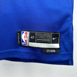 2024-25 BUCKS LILLARD #0 Blue City Edition Top Quality Hot Pressing NBA Jersey(V领)