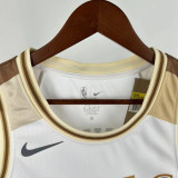 2024-25 BULLS JORDAN #23 White City Edition Top Quality Hot Pressing NBA Jersey