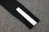 2025 JOM Black Half Pull Tracksuit (半拉链)