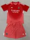 2025-26 RMA Orange GoalKeeper Kids Soccer Jersey