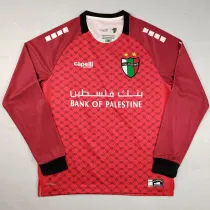 2025-26 Deportivo Palestino Red Long Sleeve Soccer Jersey (长袖)