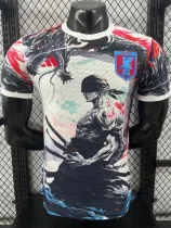 2025-26 Japan Grey Red Special Edition Player Version Soccer Jersey