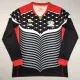2016-2017 Palestina FC Black Long Sleeve Retro Soccer Jersey (长袖)