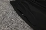 2025 JOM Black Half Pull Tracksuit (半拉链)