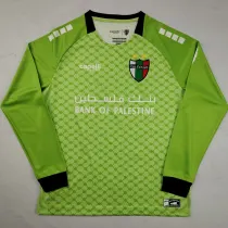 2025-26 Deportivo Palestino Fluorescent Green Long Sleeve Soccer Jersey (长袖)