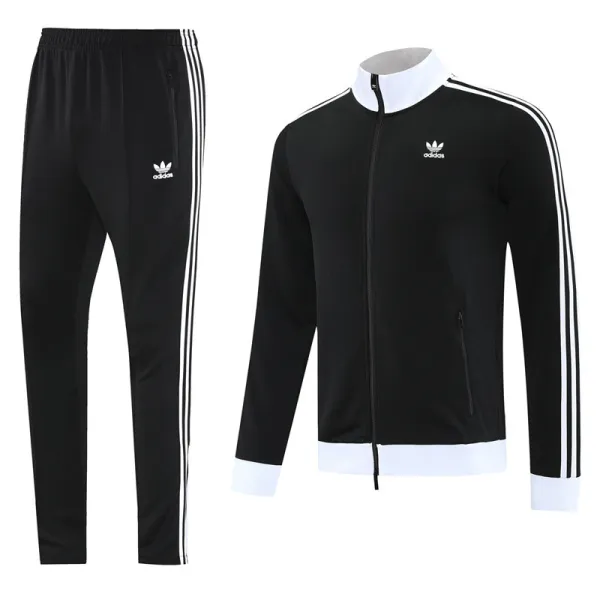 2025 AD Black Jacket Tracksuit #AJ21