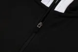 2025 JOM Black Half Pull Tracksuit (半拉链)