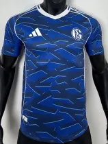 2025-26 Schalke 04 Blue Special Edition Player Version Soccer Jersey