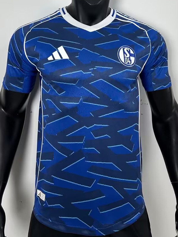 2025-26 Schalke 04 Home Player Version Soccer Jersey