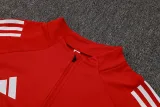 2025 AD Red Half Pull Tracksuit #06(半拉链)