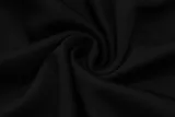 2025 JOM Black Half Pull Tracksuit (半拉链)