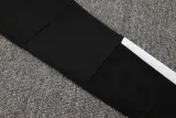 2025 JOM Black Half Pull Tracksuit (半拉链)