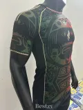 2025-26 Mexico Black Red Special Edition Player Version Soccer Jersey