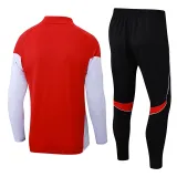 2025 AD Red Half Pull Tracksuit #06(半拉链)