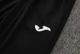 2025 JOM Black Half Pull Tracksuit (半拉链)