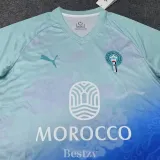 2025-26 Morocco Blue Special Edition Training shirts