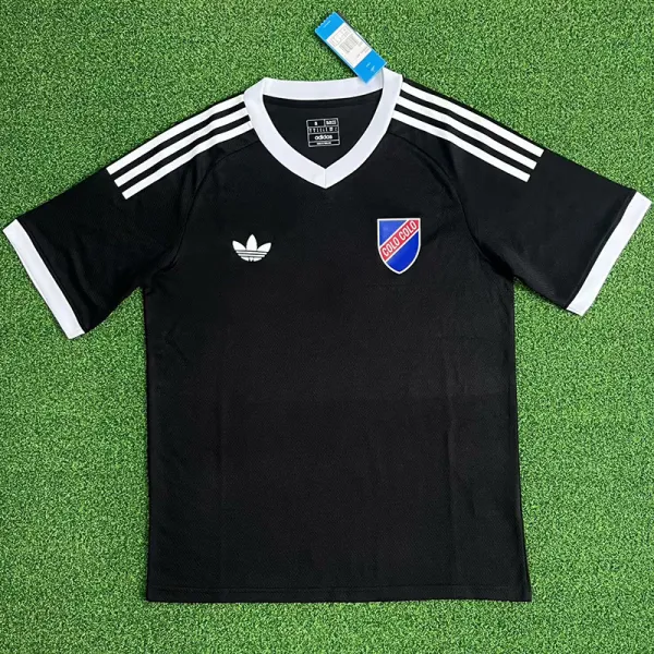 2025-26 Colo-Colo 100th Anniversary Black Fans Soccer Jersey