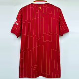 2024-25 LIV Home Print CHAMPIONS # 20 Fans Soccer Jersey