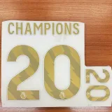 2024-25 LIV Home Print CHAMPIONS # 20 Fans Soccer Jersey