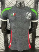 2025-26 Mexico Black Player Version Training Shirts (三色叶)