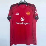 2025-26 Man Utd Home 1:1 Fans Soccer Jersey