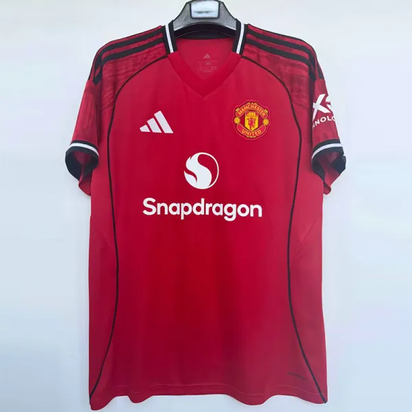2025-26 Man Utd Home 1:1 Fans Soccer Jersey
