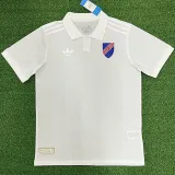 2025-26 Colo-Colo 100th Anniversary White Fans Soccer Jersey