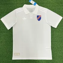 2025-26 Colo-Colo 100th Anniversary White Fans Soccer Jersey