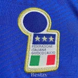 1994 Italy Home Long Sleeve Retro Soccer Jersey (长袖)