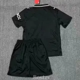 2025-26 Man City Black Kids Soccer Jersey