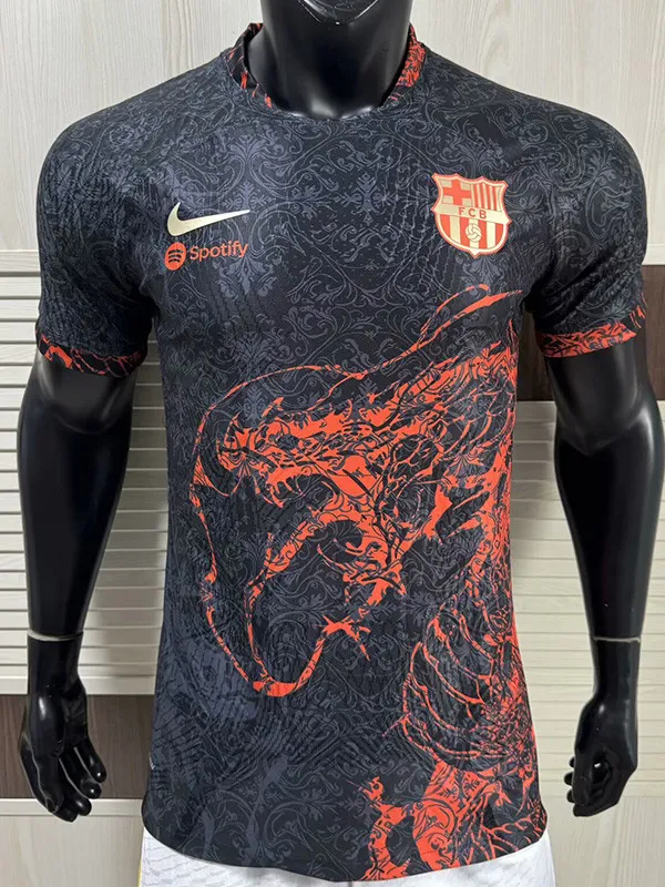 2025-26 BAR Black Red Special Edition Player Version Training Shirts
