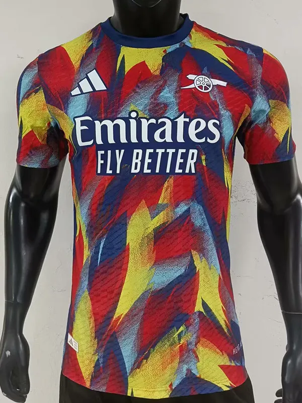 2025-26 ARS Yellow Red Player Version Training Shirts