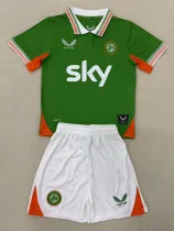2025-26 Ireland W Home Kids Soccer Jersey