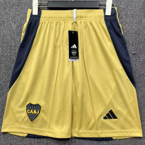 2025-26 Boca Juniors Yellow Shorts Pants