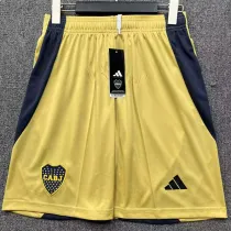 2025-26 Boca Juniors Yellow Shorts Pants