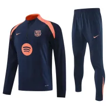2025-26 BAR Royal blue Half Pull Tracksuit (半拉链)