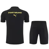 2025-26 Dortmund Black Training Short Suit