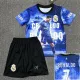 2025-26 RONALDO #7 Blue Special Edition  Kids Soccer Jersey