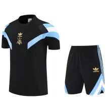 2025-26 Argentina Black Training Short Suit