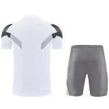 2025-26 RMA White Training Short Suit