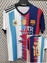 2025-26 MESSI #10 Special Edition Fans Soccer Jersey *右蓝白