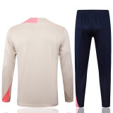 2025-26 BAR Khaki Half Pull Tracksuit #B2517(半拉链)